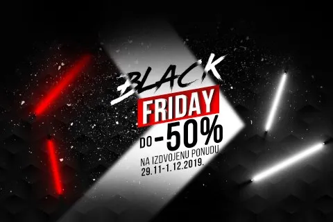 BLACK FRIDAY PONUDA U  SPORT VISION PRODAVNICAMA