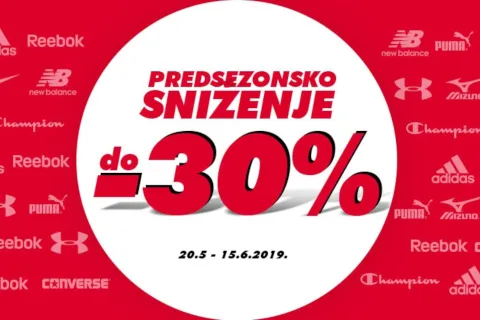 PREDSEZONSKO SNIŽENJE JE POČELO