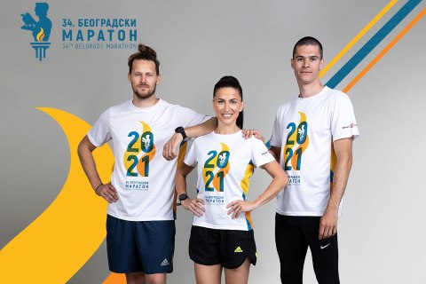 PODRŠKA JE VAŽNA: Predstavljamo zvanične majice 34. Beogradskog maratona