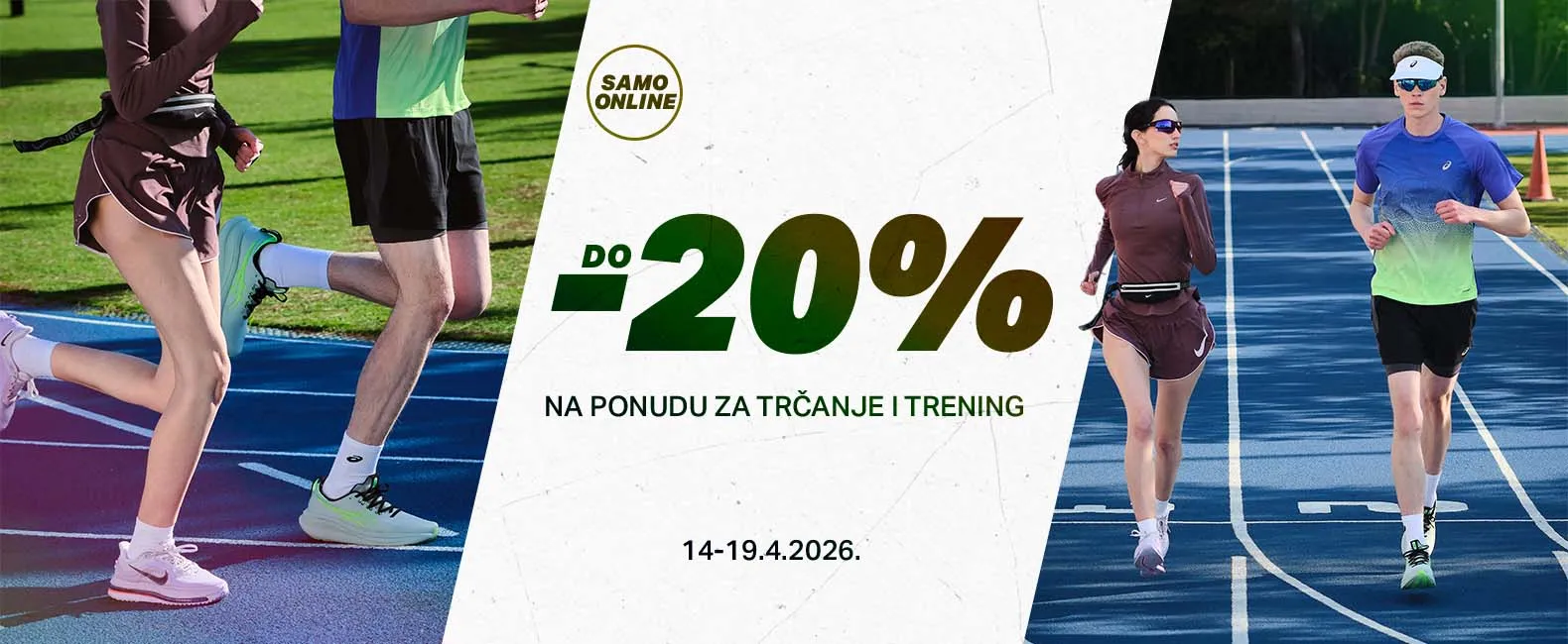 Running i trening akcija