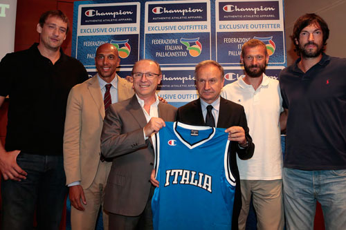 Champion ponovo sponzor italijanske košarkaške reprezentacije