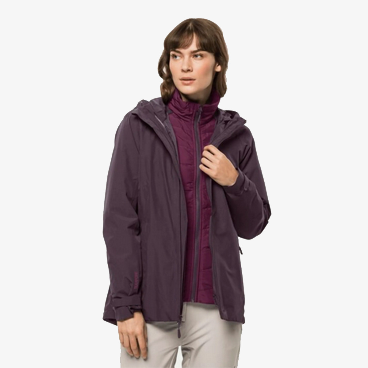 Jack Wolfskin Women's Glaabach Apple Butter Jacket main image 1