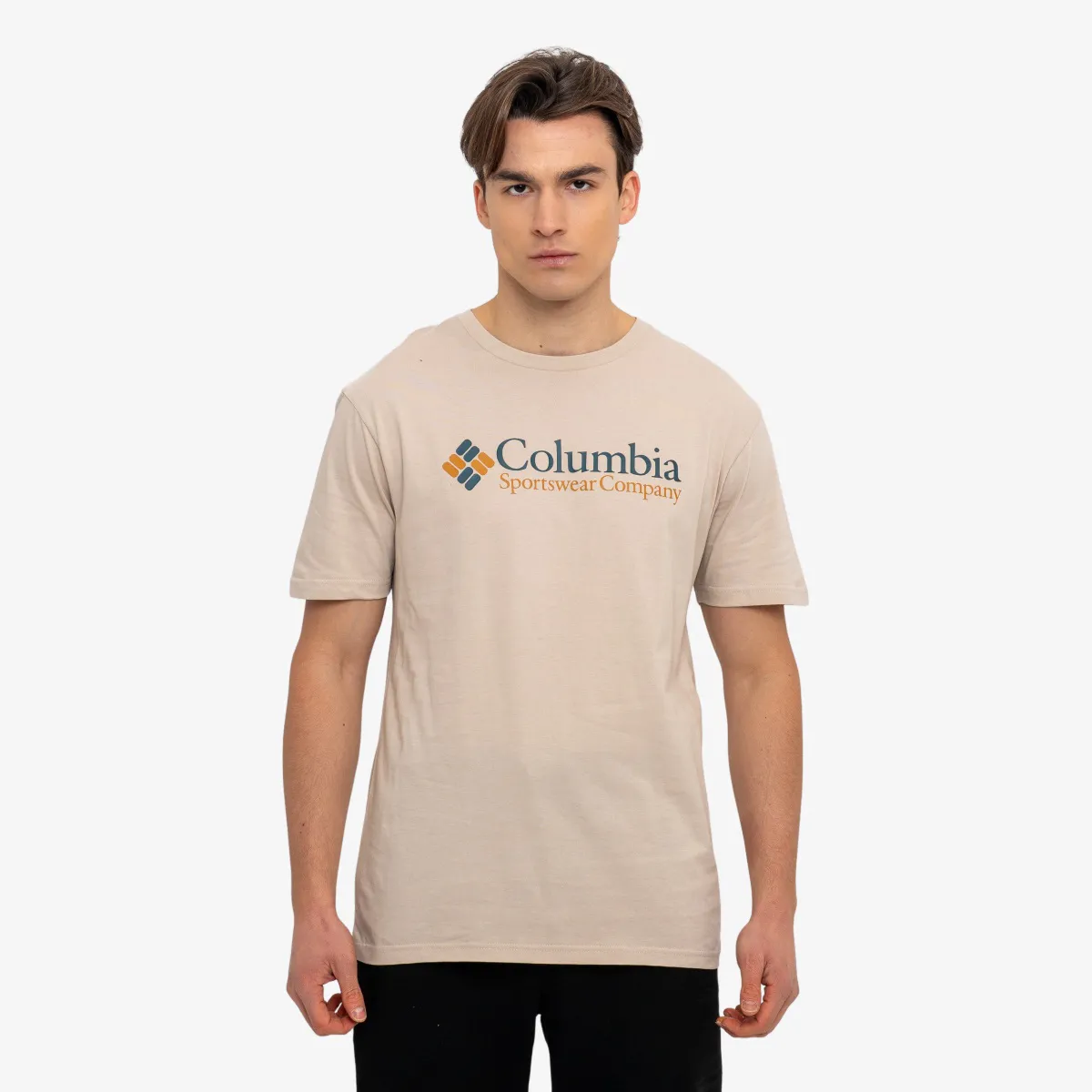 Columbia CSC Basic Logo Tee-Dark Stone, CSC