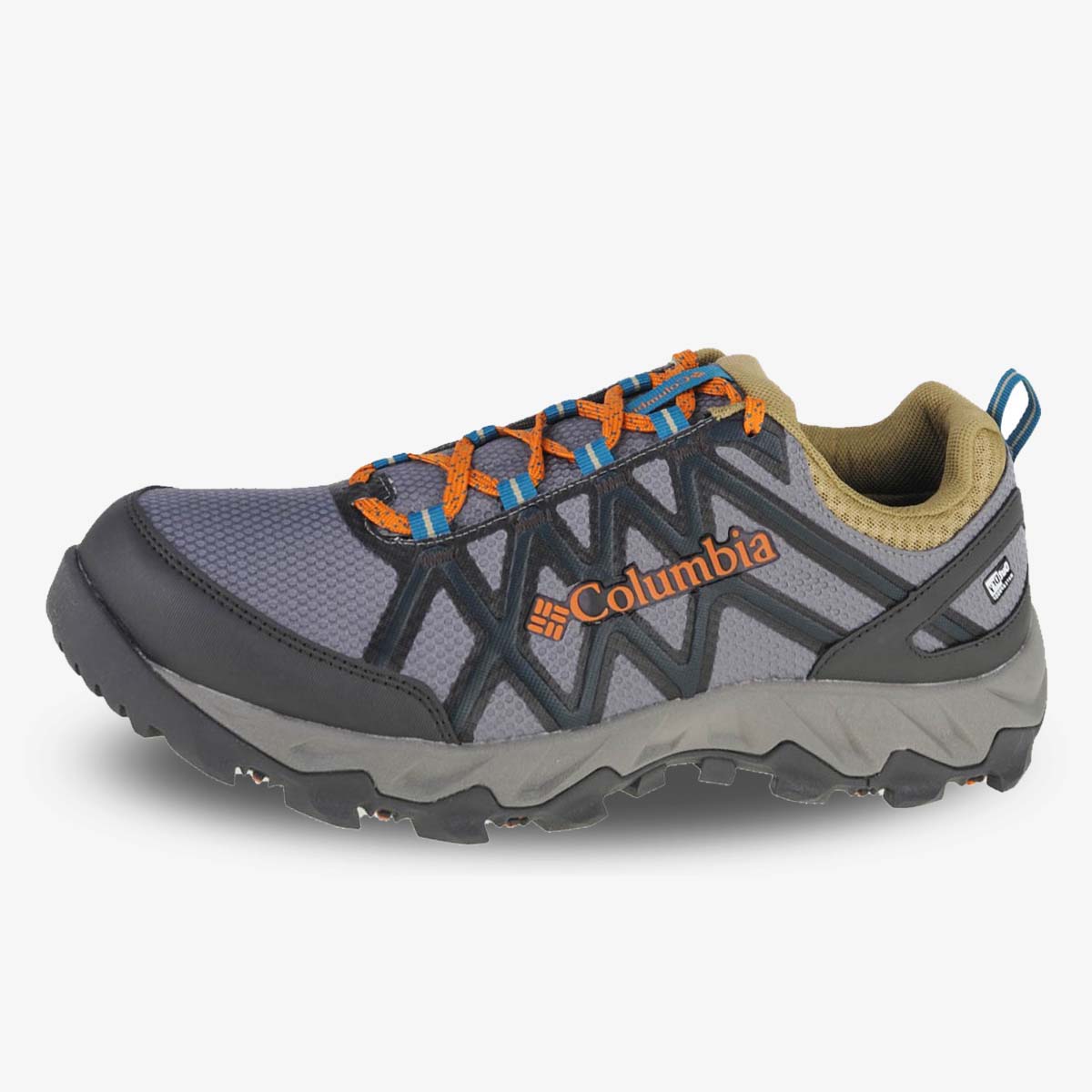 Columbia Peakfreak X2 Outdry Wandelschoenen voor Heren, Blauw (Deep Marine/Bold Orange), 41 EU