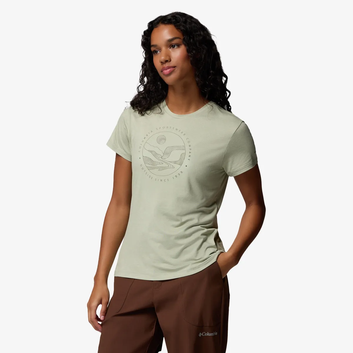 Columbia Sloan Ridge Graphic SS T-Safari, Linear