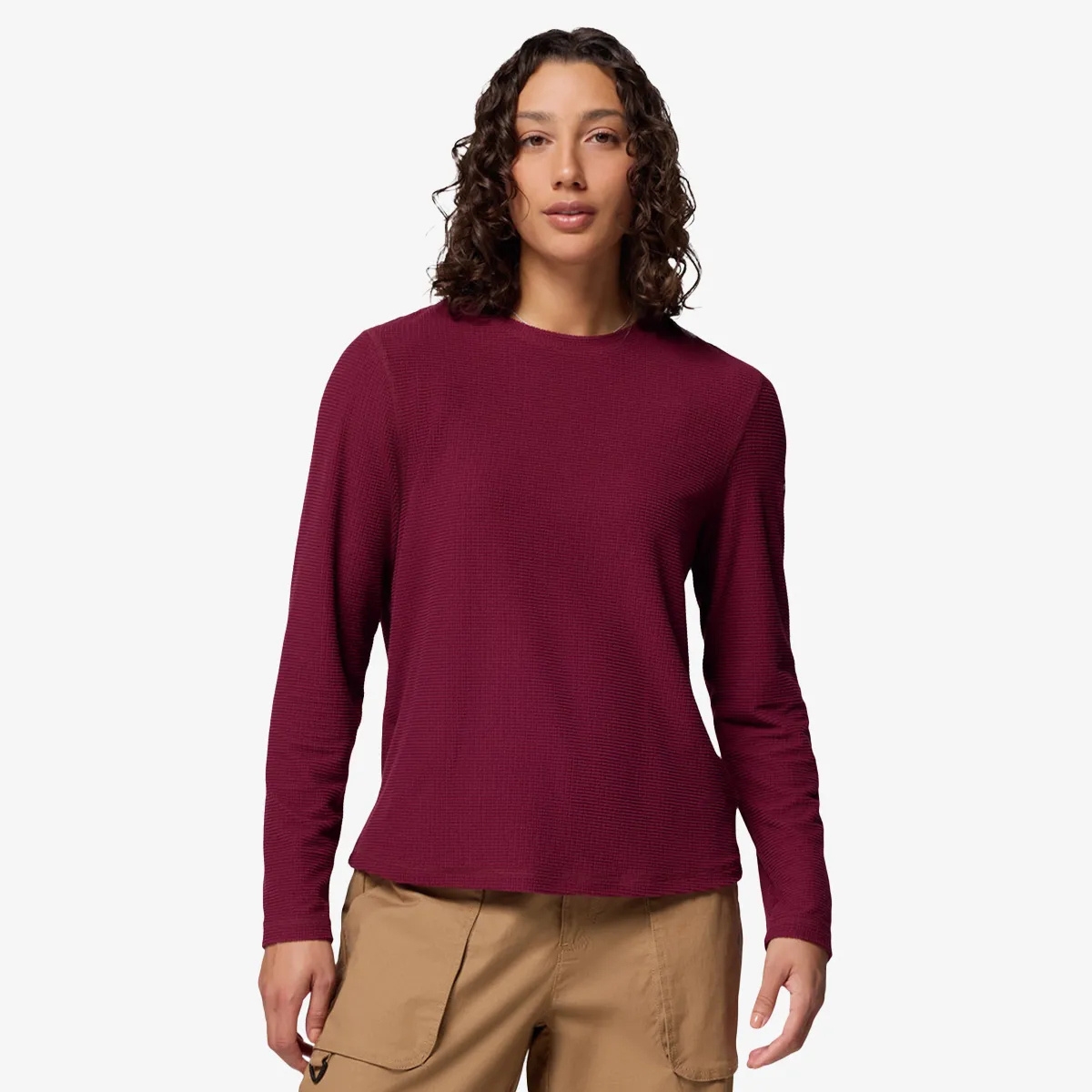 Columbia Brea Falls™ Grid Crew LS