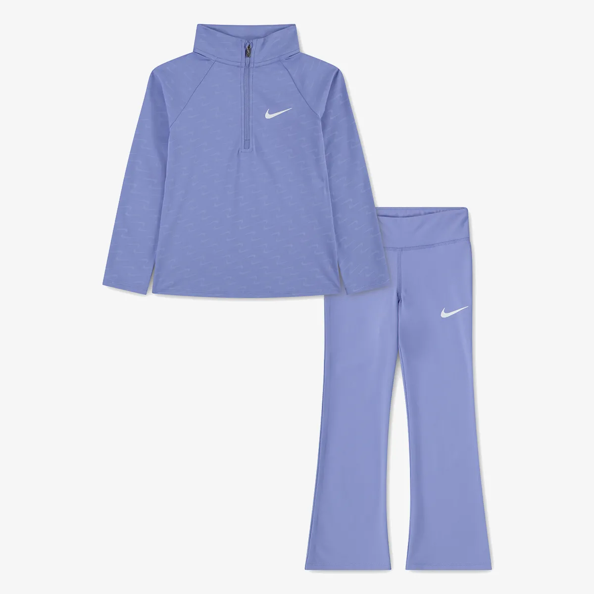 Nike NKG 1/4 ZIP FLARE LEGGING SET