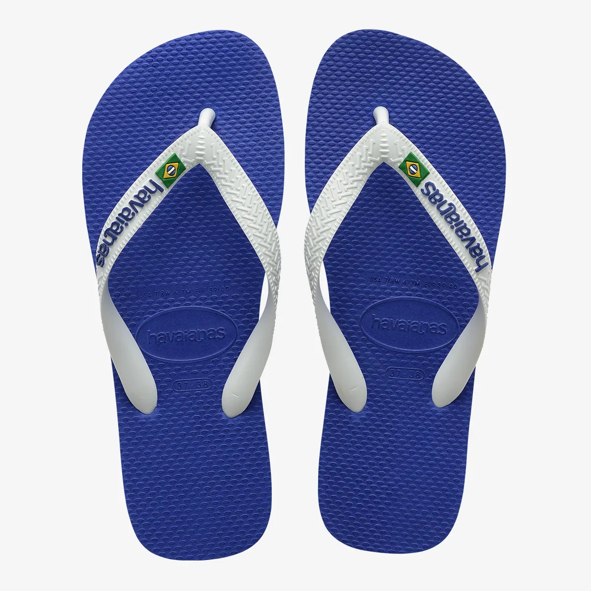 HAVAIANAS Japanke HAV. BRASIL LOGO MARINE BLUE I25