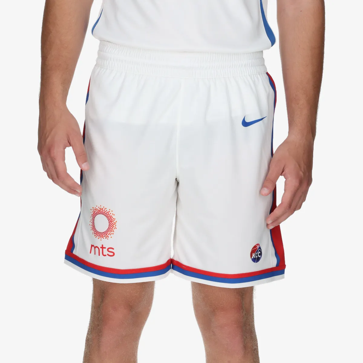 Nike SR M NK TM BB SHORT AW-WHITE/ROYAL BLUE/