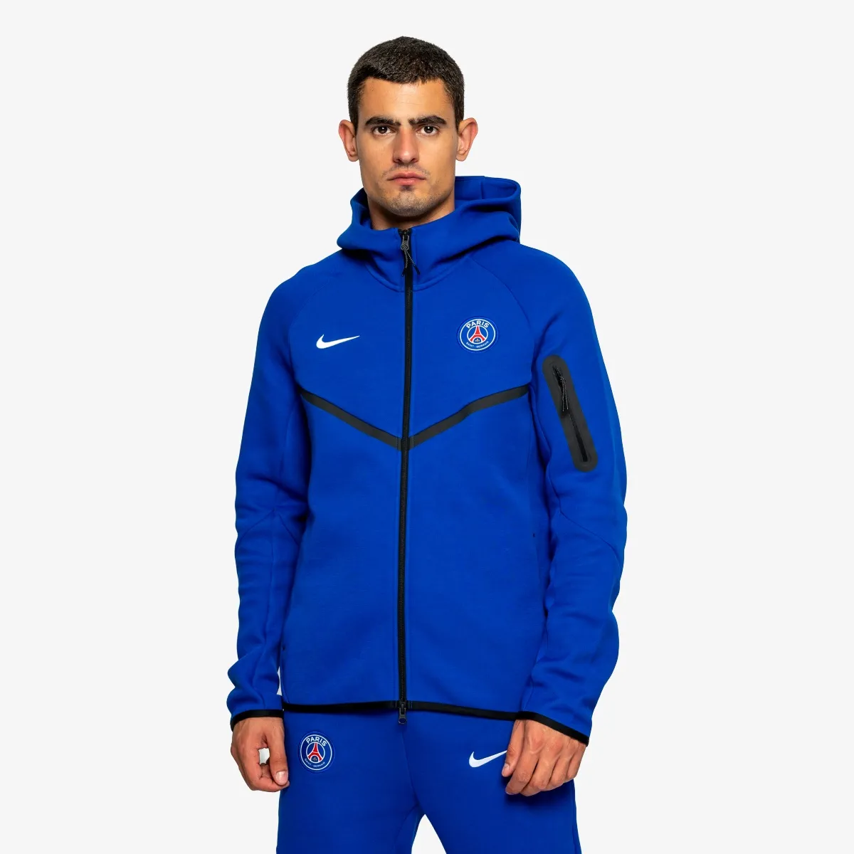 NIKE DUKS PARIS SAINT-GERMAIN TECH FLEECE FULL-ZIP WINDRUNNER ZA MUŠKARCE