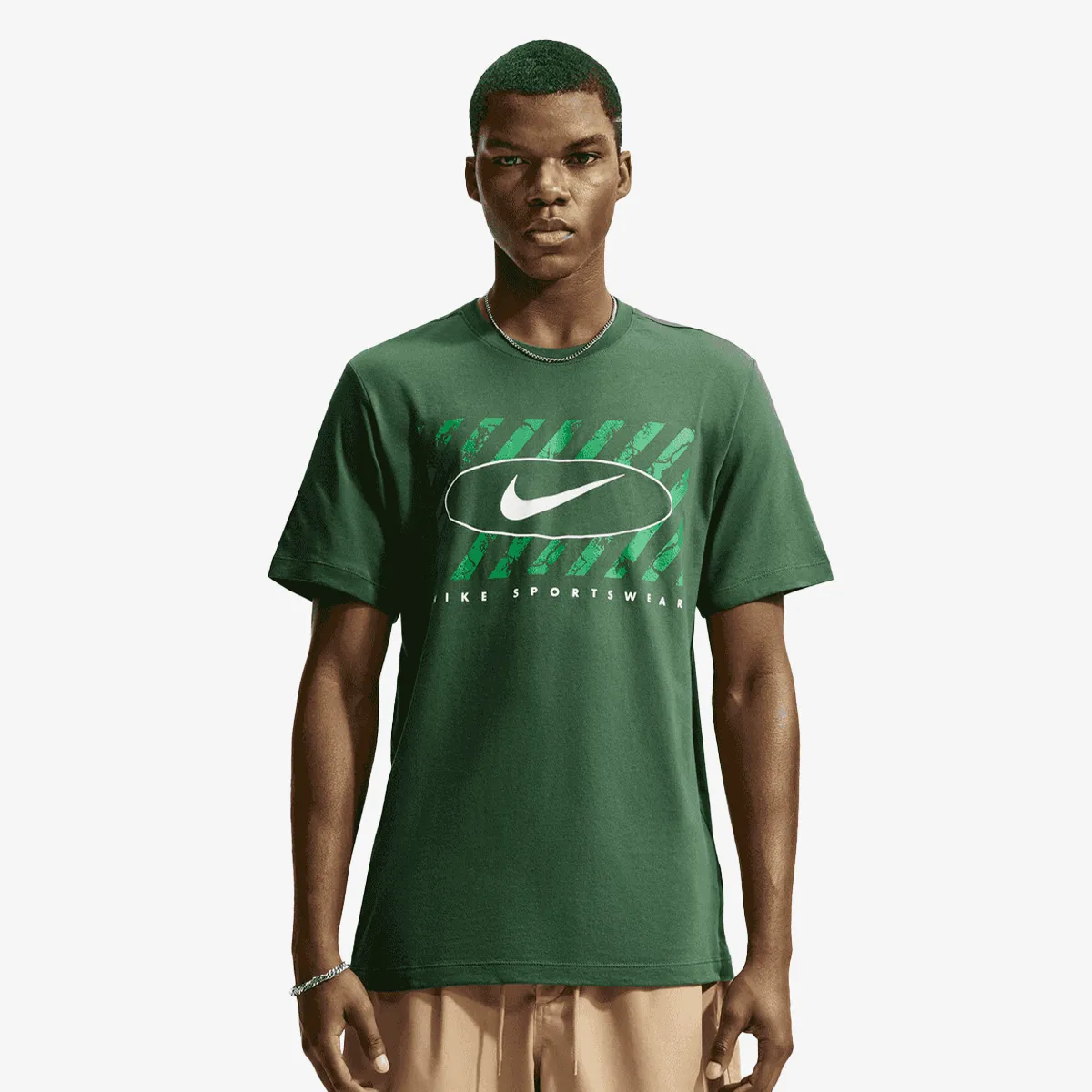 NIKE Majica M NSW TEE STD CLUB 6MO SWOOSH