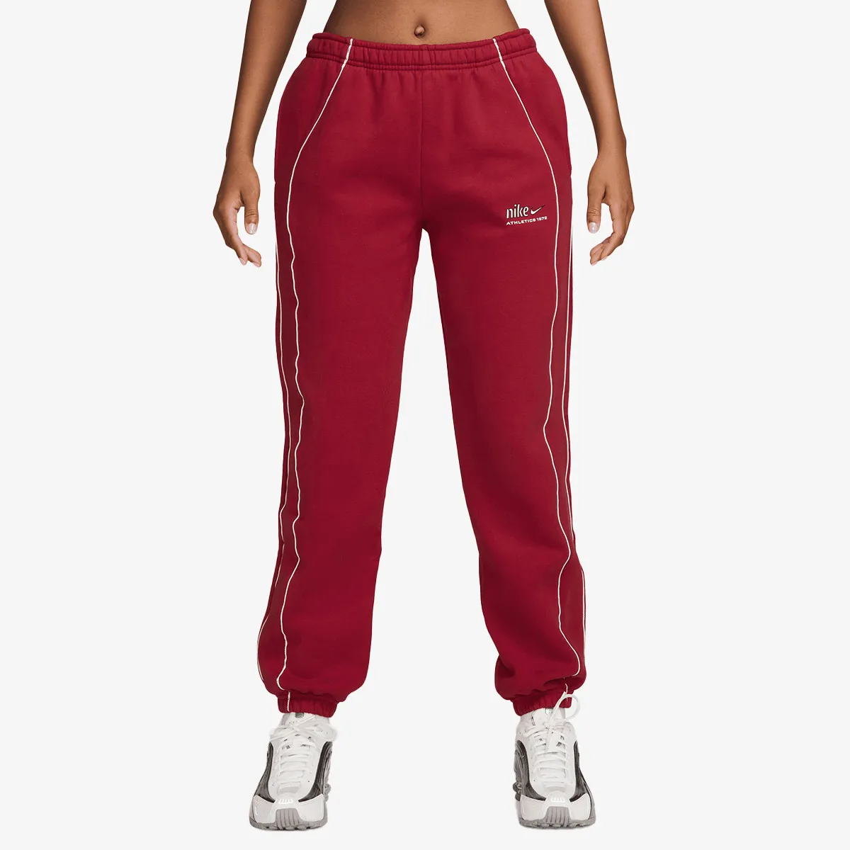 NIKE Donji deo trenerke W NK STDO FLC MW MR AD CFF PNT