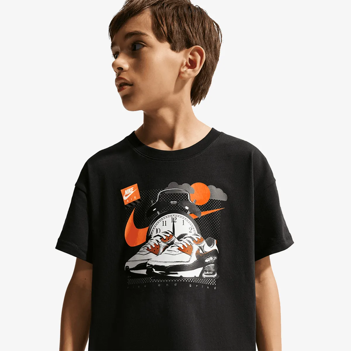 NIKE Majica K NSW TEE PHOTO RISE