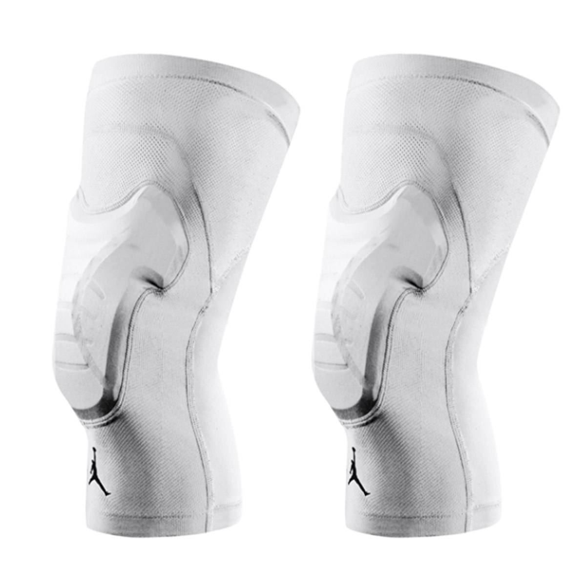 Nike JORDAN PADDED KNEE SLEEVES S/M WHITE/BLA Sport Vision