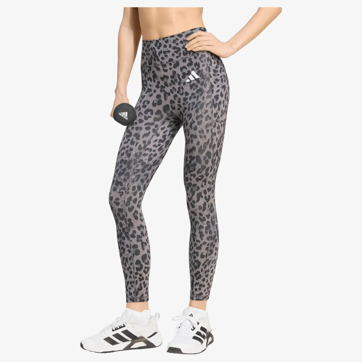 adidas Optime Essentials 3-Stripes Leopard