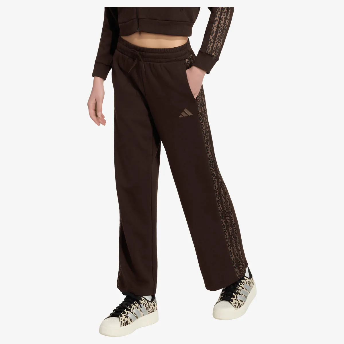 ADIDAS Donji deo trenerke JG AN 3S FT PT