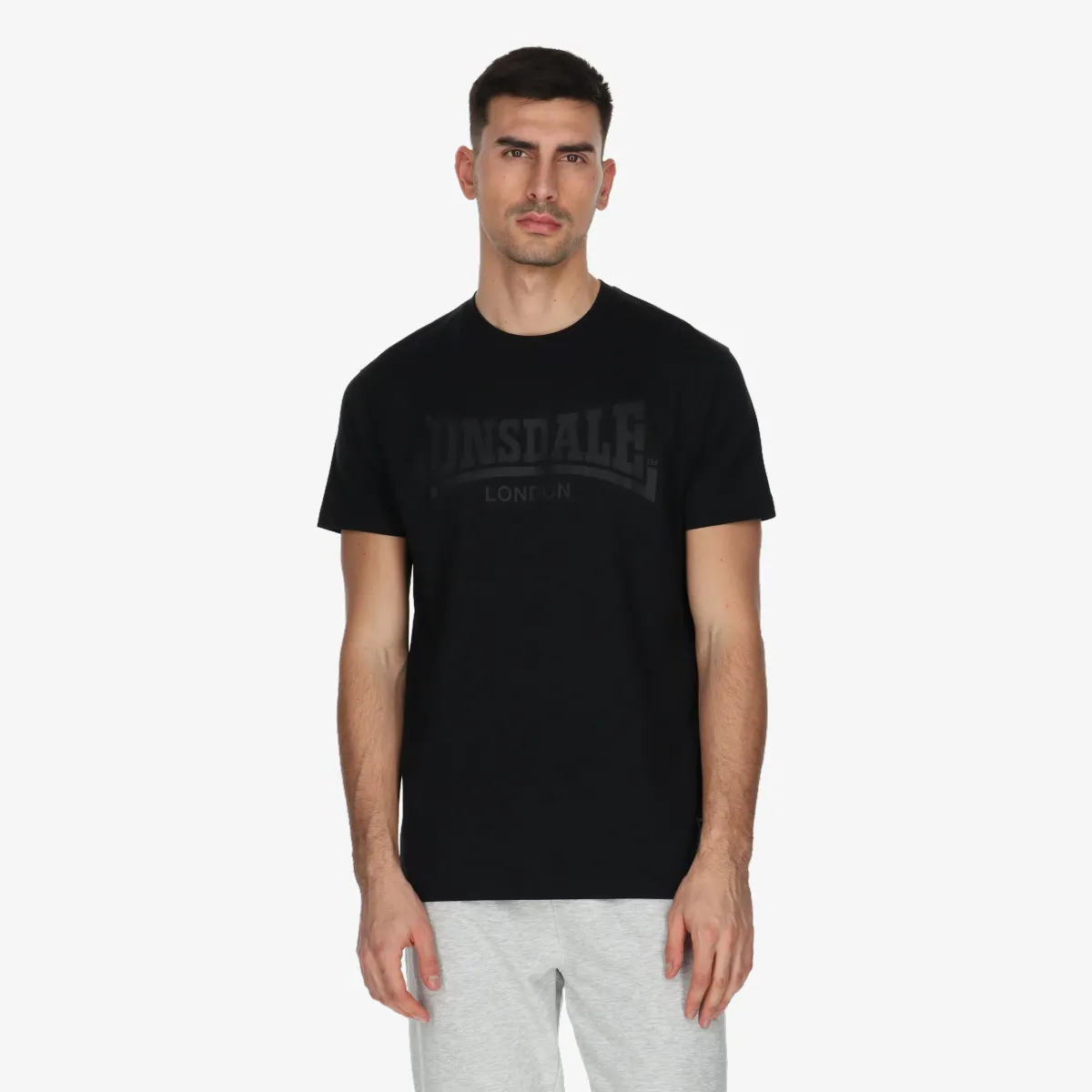 LONSDALE Majica Black Col