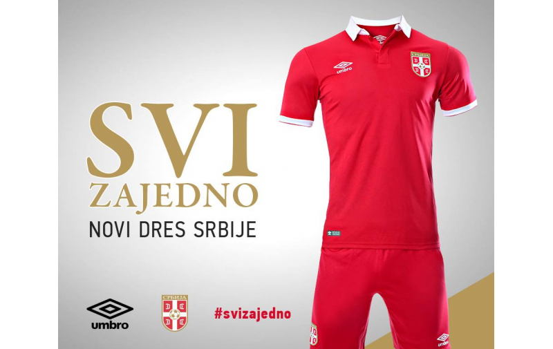 Novi dres fudbalske reprezentacije Srbije