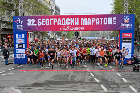 #PODRSKAJEVAZNA: Ovako je bilo na 32. Beogradskom maratonu