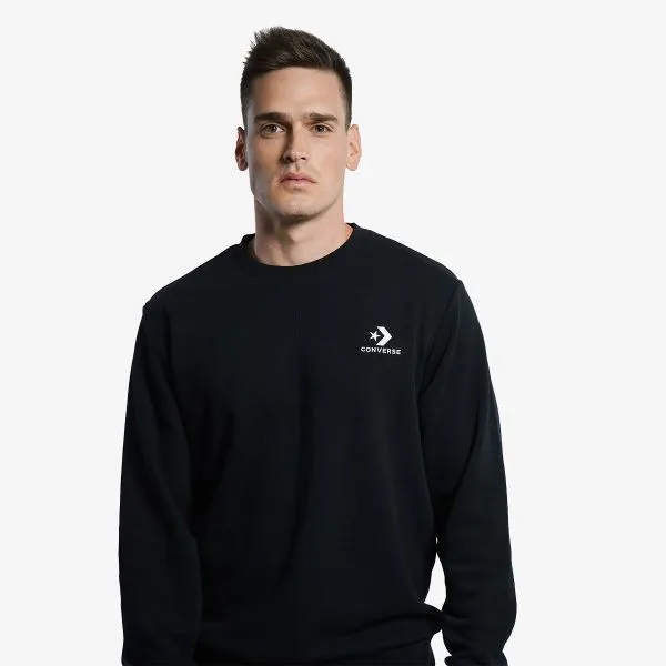 Converse STAR CHEVRON EMB CREW FT BLACK 