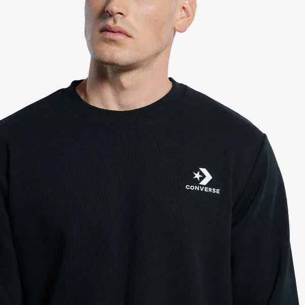 Converse STAR CHEVRON EMB CREW FT BLACK 
