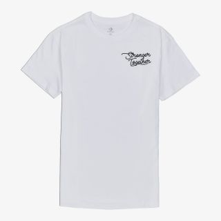 Converse STRONGER TOGETHER RELAXED TEE WHITE 