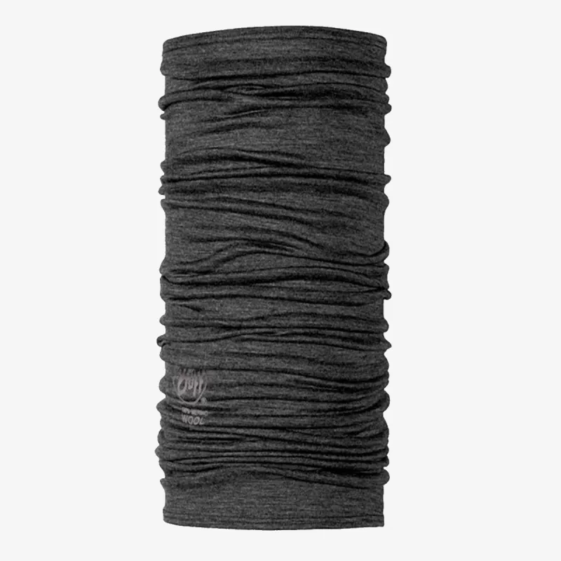 Buff LIGHTWEIGHT MERINO WOOL SOLID GREY 