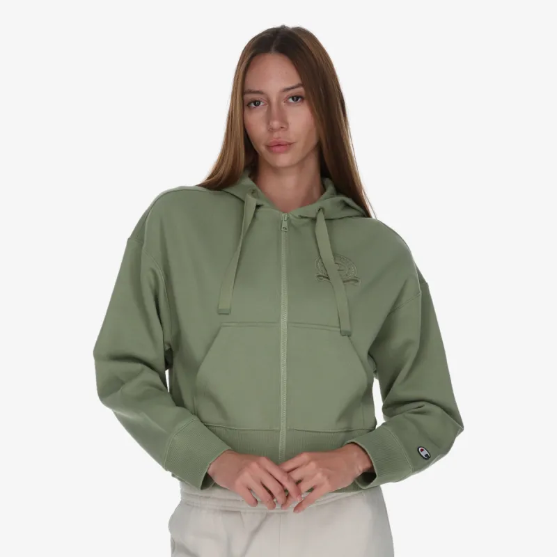 Champion Hooded Full Zip Sweatshirt 