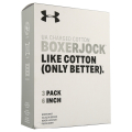 Under Armour Charged Cotton 6in 3 Pack Novelty 