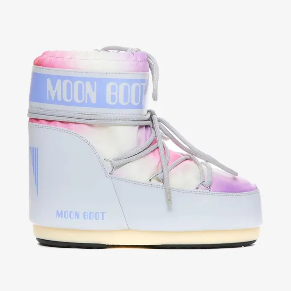 Moon Boot MB ICON LOW TIE DYE GLACIER GREY 