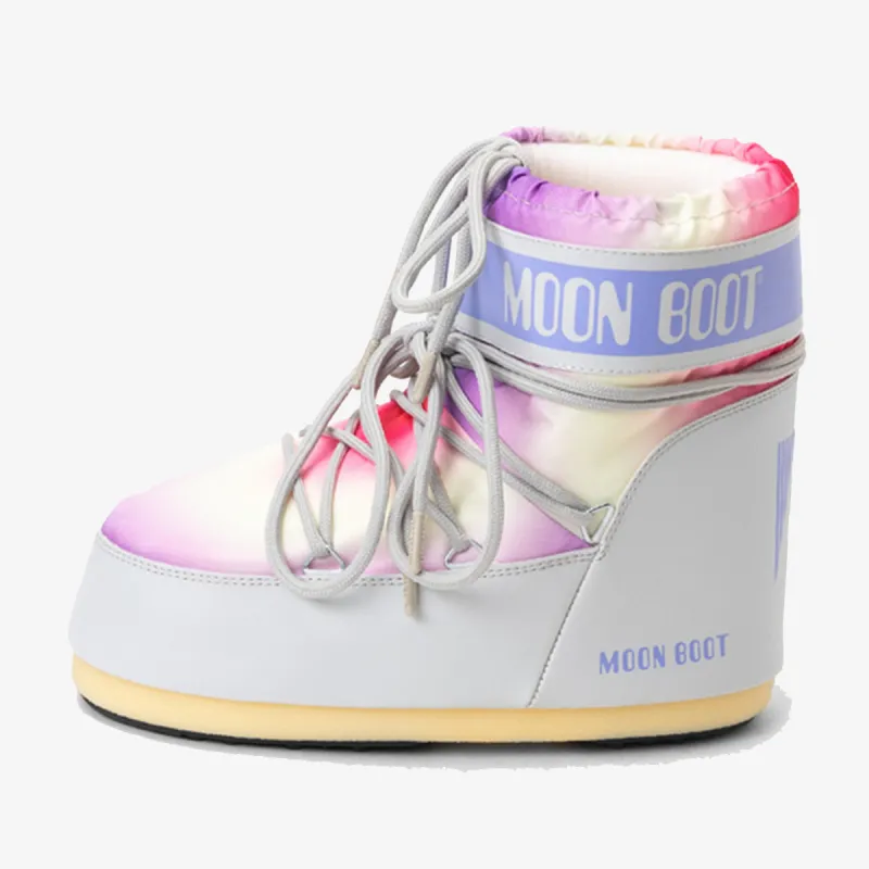 Moon Boot MB ICON LOW TIE DYE GLACIER GREY 