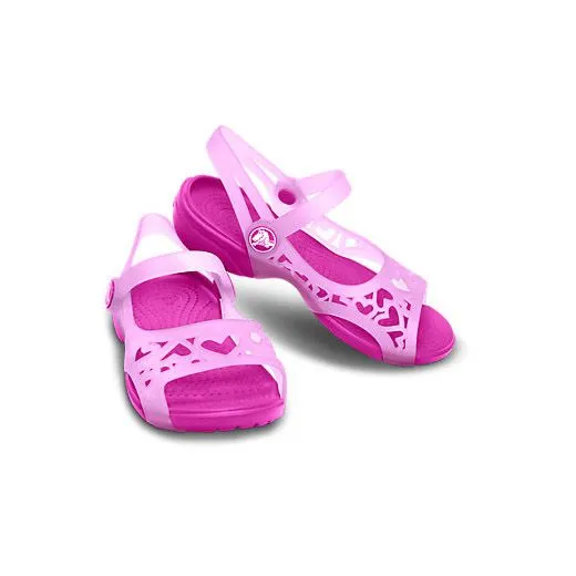 Crocs CROCS ADRINA HEARTS SANDAL GIRLS 14095 