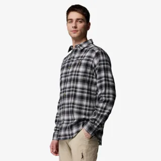 Columbia Cornell Woods Flannel LS-Black Backland 