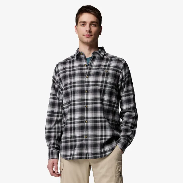 Columbia Cornell Woods Flannel LS-Black Backland 