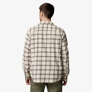 Columbia Cornell Woods Flannel LS-Chalk Quad Chec 