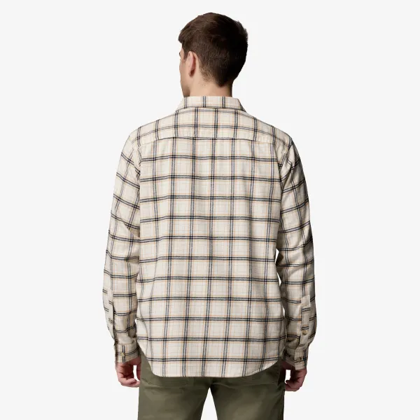 Columbia Cornell Woods Flannel LS-Chalk Quad Chec 