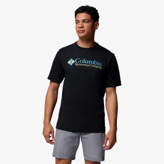 Columbia CSC Basic Logo Tee-Black, CSC Retr 