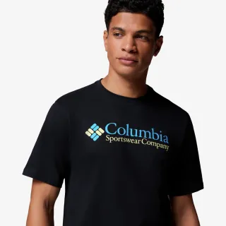 Columbia CSC Basic Logo Tee-Black, CSC Retr 