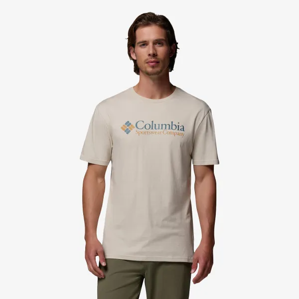 Columbia CSC Basic Logo Tee-Dark Stone, CSC 