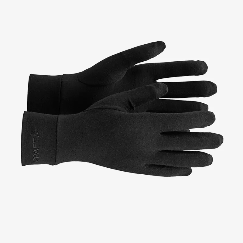 Craft ESSENCE WOOL LIGHT GLOVE BLACK 