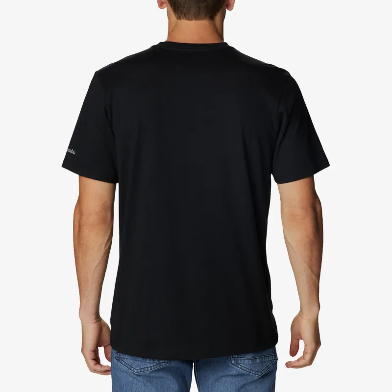 Columbia Path Lake Graphic Tee II-Black, Peak 2 R 