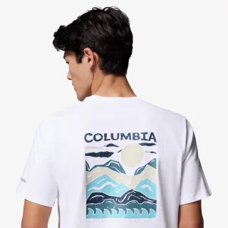 Columbia Explorers Canyon Back SS-White, Peaks an 