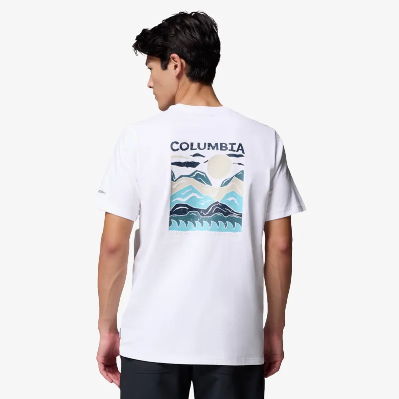 Columbia Explorers Canyon Back SS-White, Peaks an 