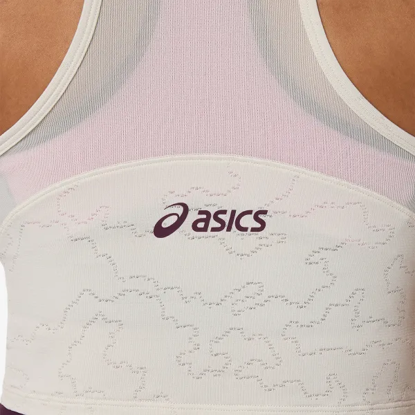 Asics MATCH JACQUARD CROP TOP 