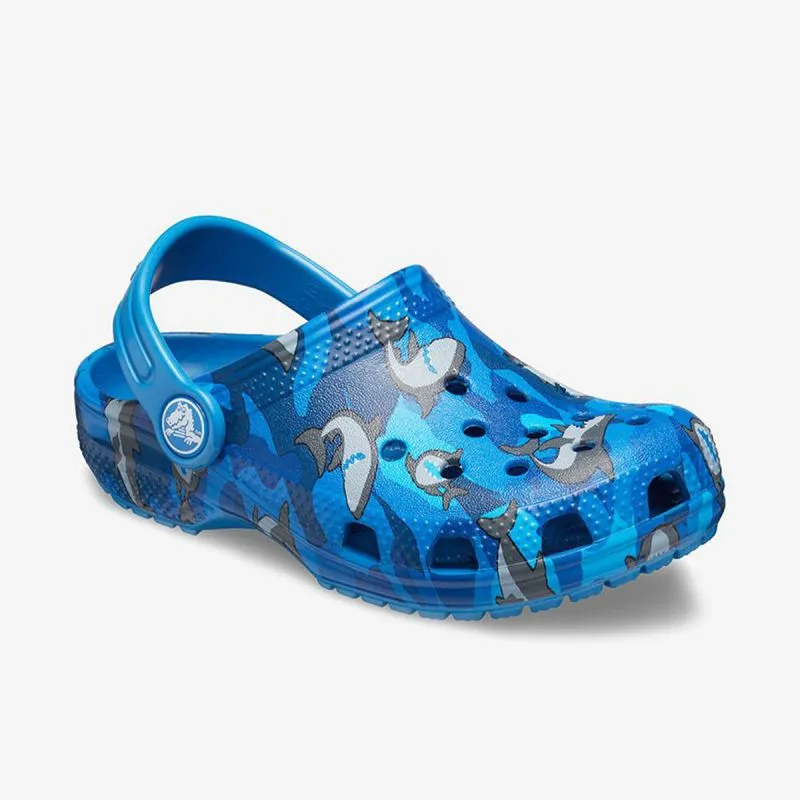 Crocs CROCS CLASSIC SHARK CLOG PS 