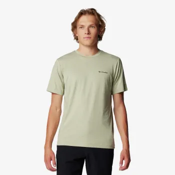 Columbia Tech Trail Crew Neck II-Safari Heather 