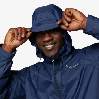 Columbia Glennaker Lake II Rain J-Collegiate Navy 