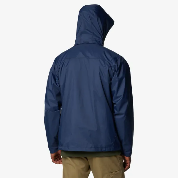 Columbia Glennaker Lake II Rain J-Collegiate Navy 