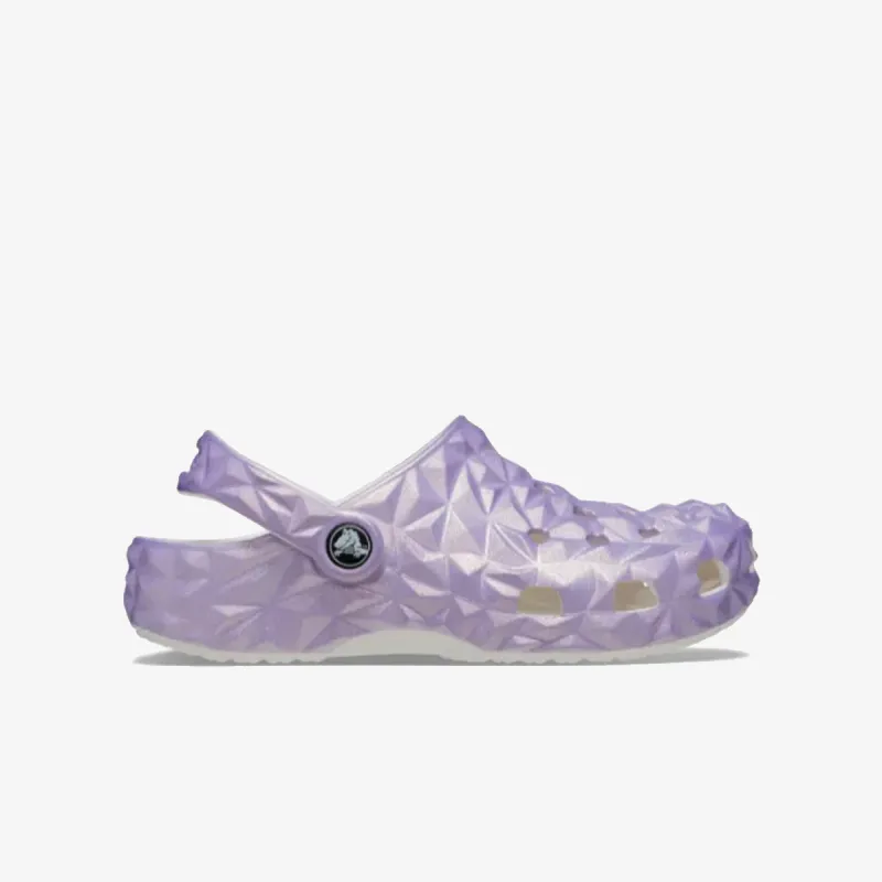 Crocs CLASSIC IRIDESCENT GEO CLOG KIDS 