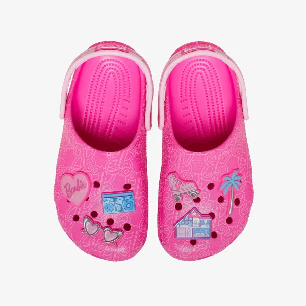 Crocs Mattel Pink Barbie Cls Clg T 